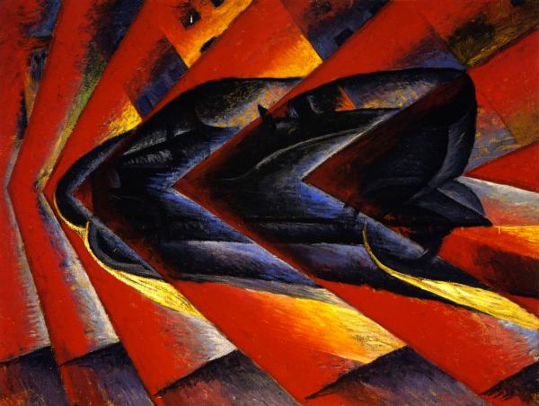 dymamism autoimoblileluigi russolo